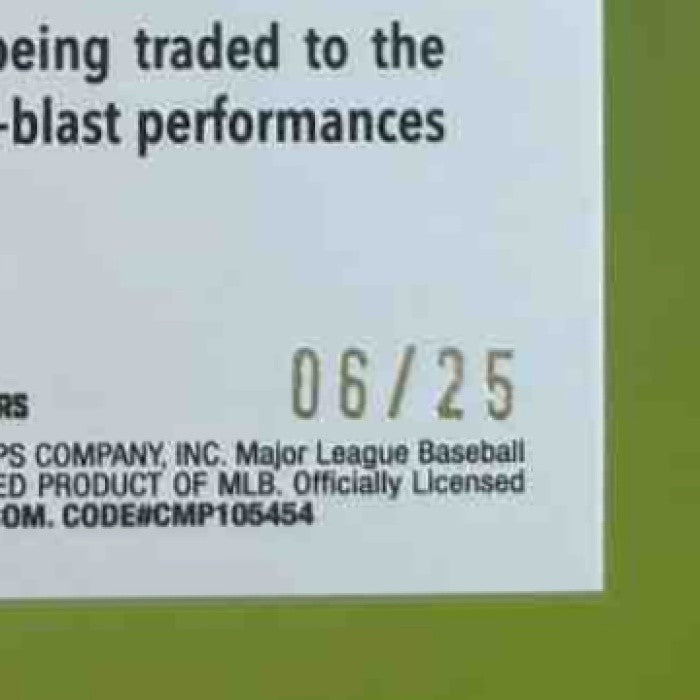 2025 Topps Jazz Chisholm Jr. Walk This Way Orange 6/25 #WTW-24 New York Yankees - Sports Cards