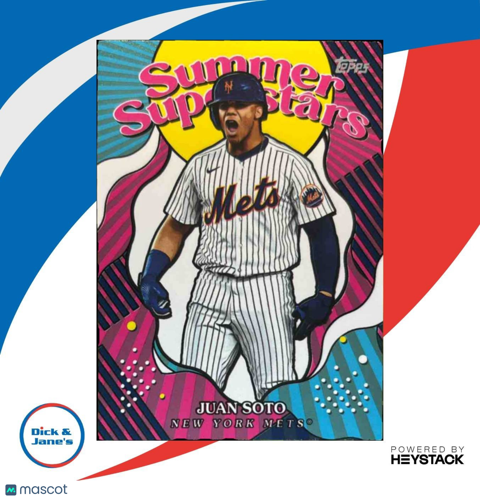2025 Topps Juan Soto Summer Superstars #SS-29 New York Mets - Sports Cards