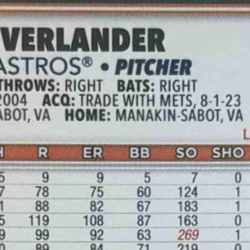 2025 Topps Justin Verlander Independence Day 42/76 #118 Houston Astros - Sports Cards