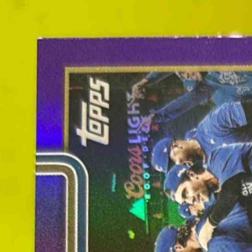 2025 Topps Kansas City Royals Purple Holo Foil 209/250 #519 - Sports Cards