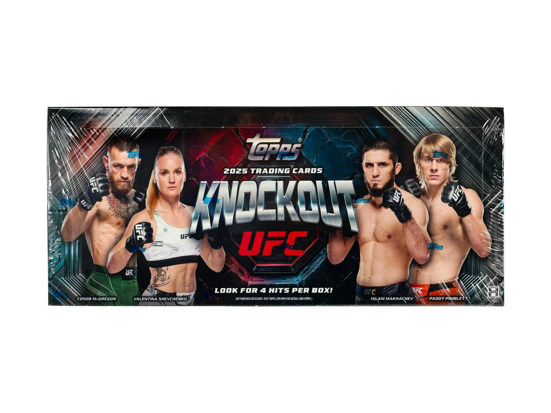 2025 Topps Knockout UFC Hobby Box (3 Auto / 1 Relic) - Trading Cards