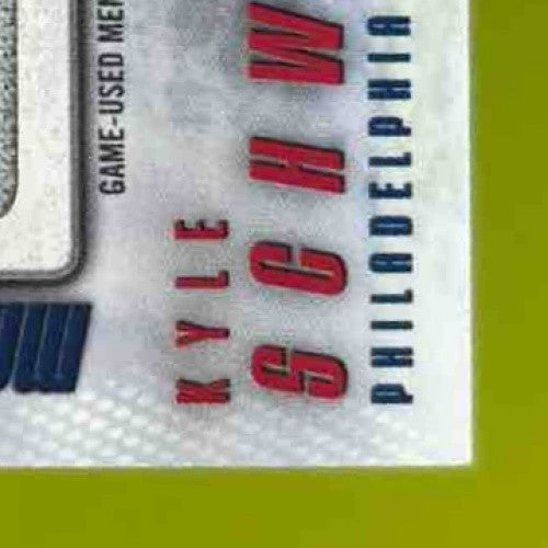2025 Topps Kyle Schwarber Major League Material Relics Philadelphia Phillies - Sports Cards