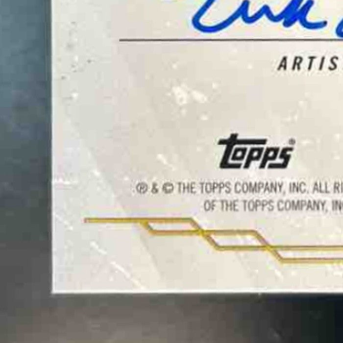 2025 Topps Marvel Heroes 1975 Golden Anniversary Iceman Sketch Eric Mueller 1/1 - Non-Sports Cards
