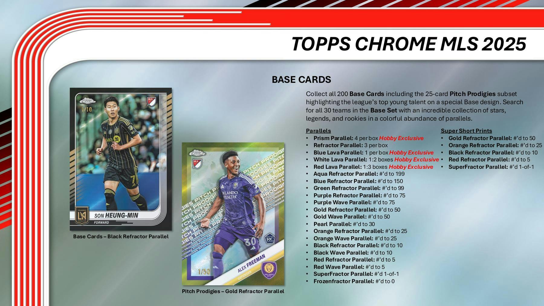 2025 Topps MLS Major League Soccer Chrome Hobby Box (2 Autos) - Sports Collectibles