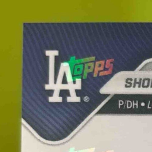 2025 Topps Now Shohei Ohtani Gold Foil 5/50 #160 Los Angeles Dodgers - Sports Cards