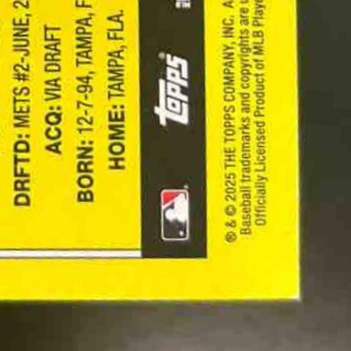 2025 Topps Pete Alonso 1990 Baseball All-Star Relics Series 2 MEM New York Mets - Sports Cards