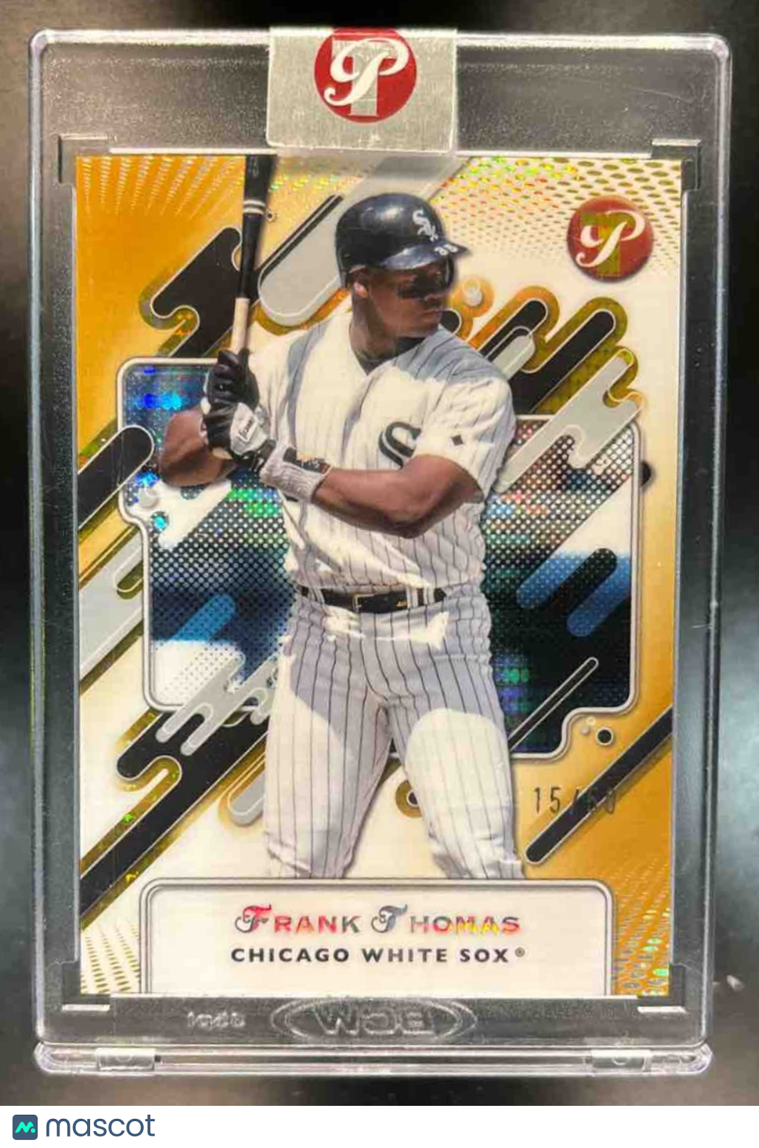 2025 Topps Pristine Frank Thomas Gold Refractor /50 #42 Chicago White Sox - Sports Cards