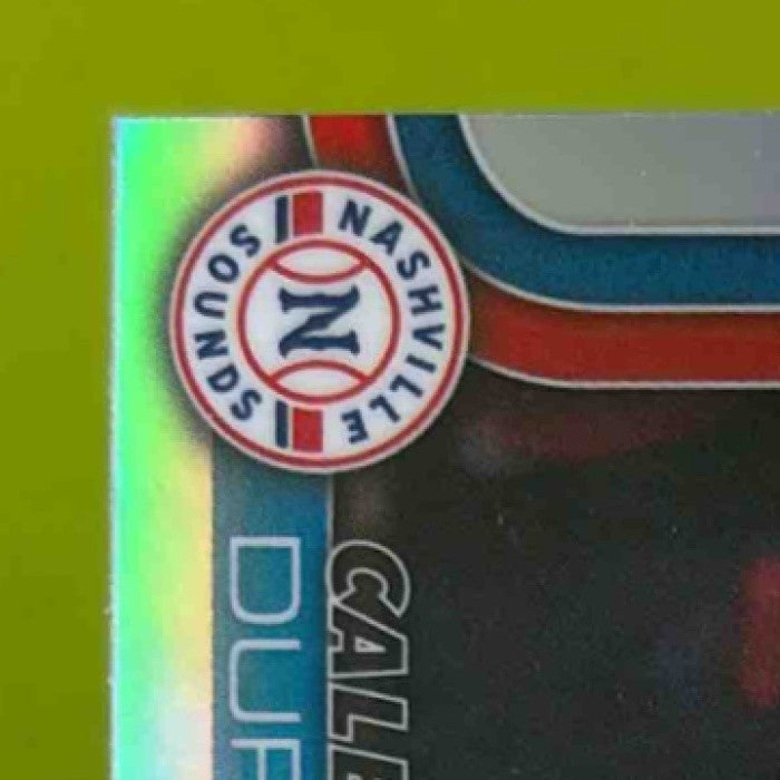 2025 Topps Pro Debut Caleb Durbin Chrome Refractor /199 Nashville Sounds - Sports Cards