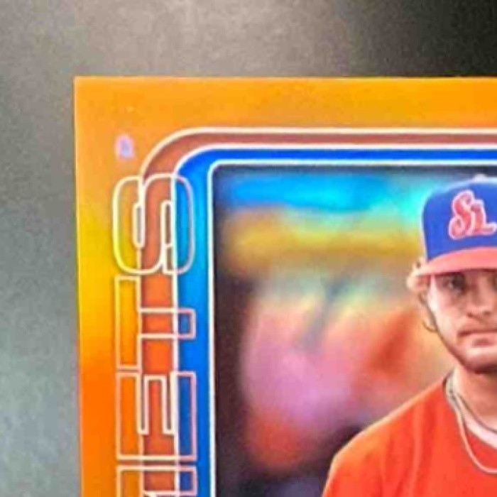 2025 Topps Pro Debut Carson Benge #PD-55 Auto TRUE Orange Foil 20/25 MY Mets - Sports Cards