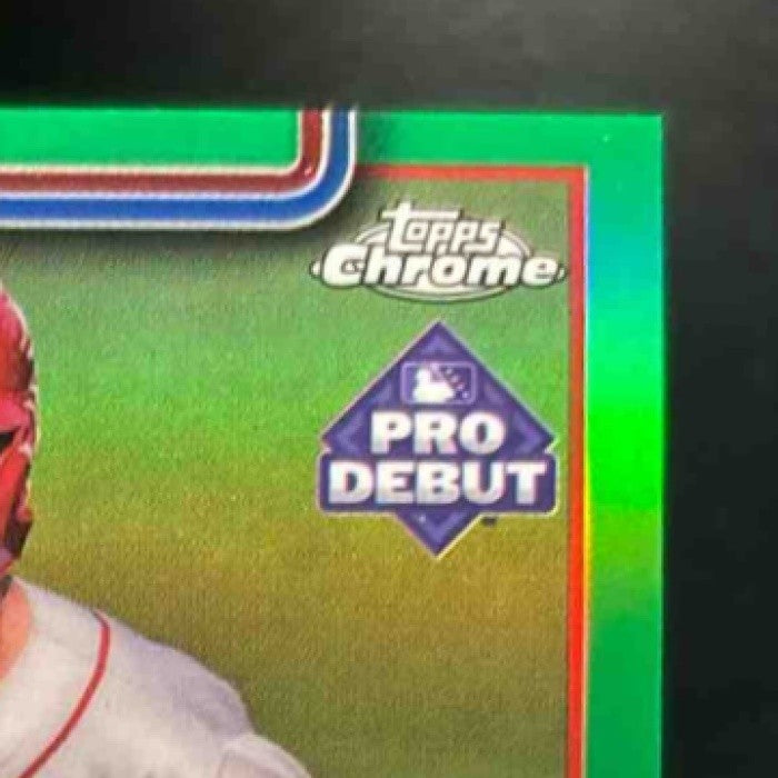 2025 Topps Pro Debut Charlie Condon Chrome Green Refractor /99 #PDC-64 Indians - Sports Cards