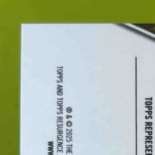 2025 Topps Resurgence Blake Corum Rookie Signature #RRS-BC RC Auto Rams - Sports Cards