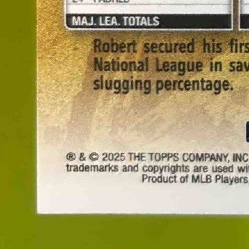 2025 Topps Robert Suarez Golden Mirror Variation SSP #633 San Diego Padres - Sports Cards