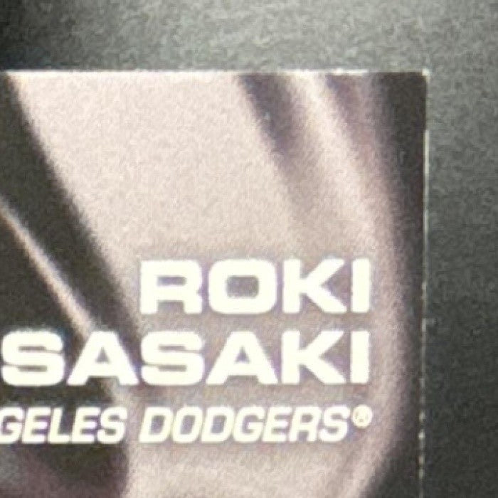 2025 Topps Roki Sasaki K Zone #KZ-24 RC Los Angeles Dodgers - Sports Cards