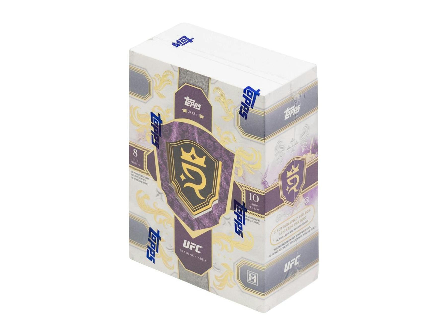 2025 Topps Royalty UFC Hobby Box (5 Auto / 3 Relics) - Trading Cards