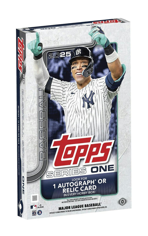 2025 Topps Series 1 MLB Baseball Hobby Box (1 Auto or Relic)