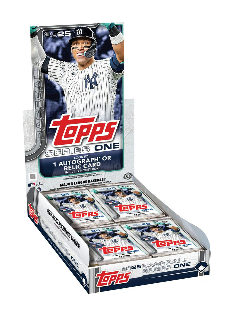 2025 Topps Series 1 MLB Baseball Hobby Box (1 Auto or Relic) Feb 12th