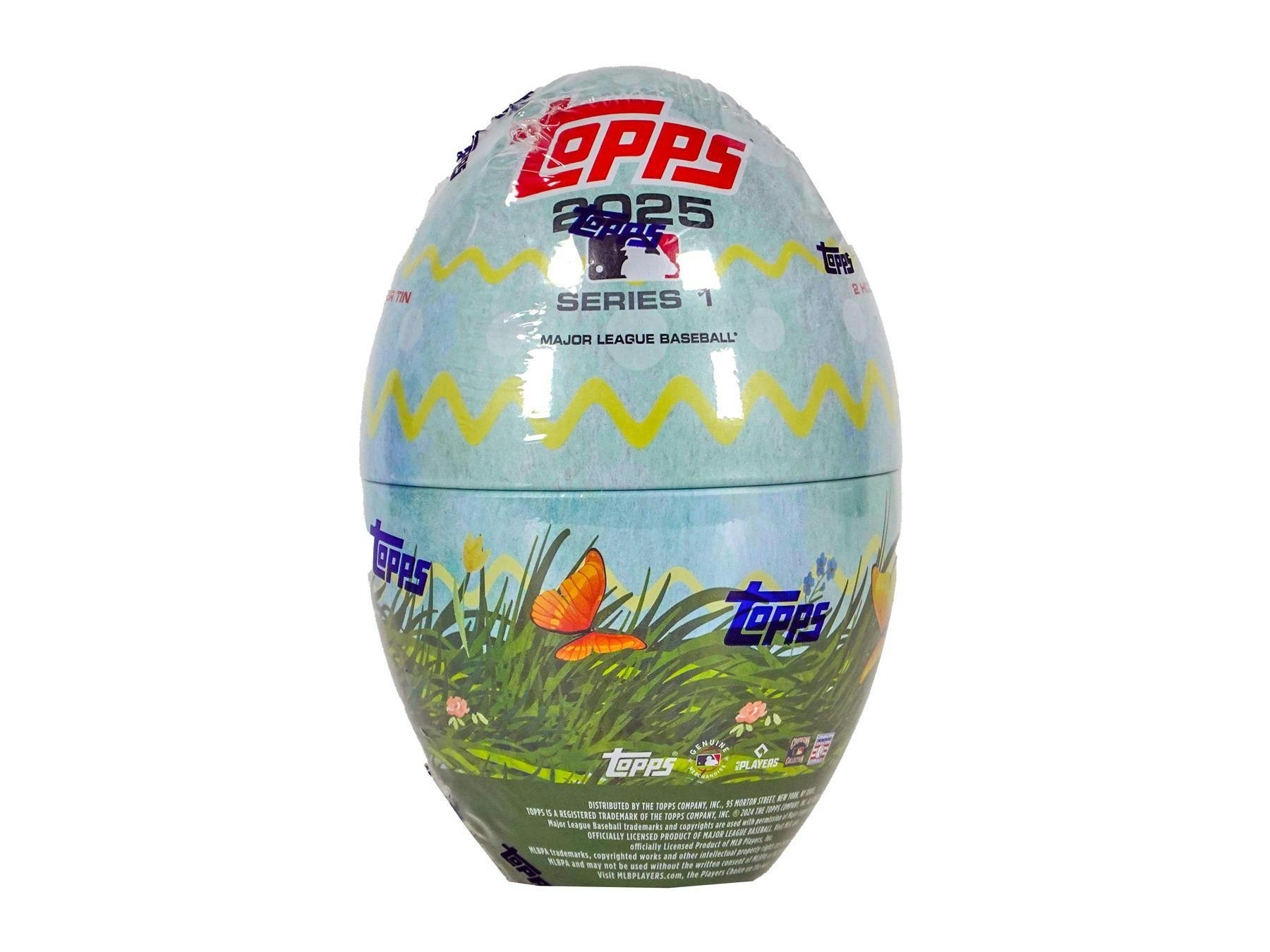 2025 Topps Series 1 Baseball Easter Tin - Sealed from DickandJanescom - MLB Retail Box