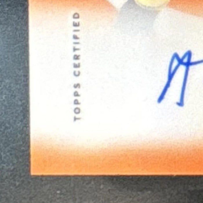 2025 Topps Signature Class Aaron Rodgers Chrome Auto Orange Lava Refractor 10/50 - Sports Cards