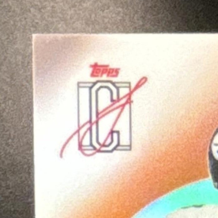 2025 Topps Signature Class Aaron Rodgers Chrome Auto Orange Lava Refractor 10/50 - Sports Cards