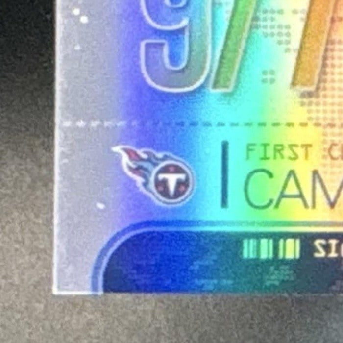 2025 Topps Signature Class Cam Ward First #FC-1 RC SSP Tennessee Titans - Sports Cards
