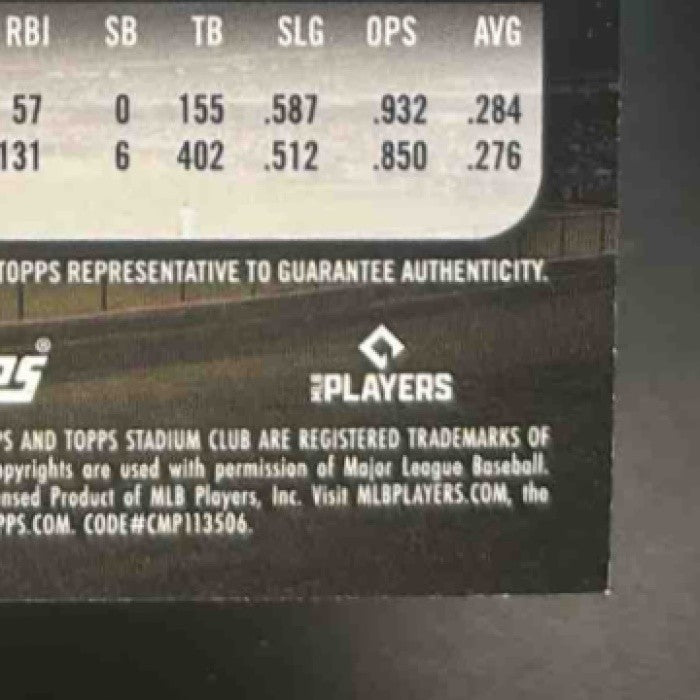 2025 Topps Stadium Club Kerry Carpenter Auto #SCBA-KC Detroit Tigers - Sports Cards