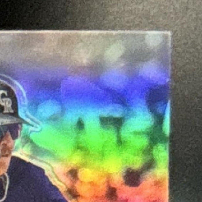 2025 Topps Stadium Club Zac Veen Chrome Auto #SCCA-ZV Colorado Rockies - Sports Cards