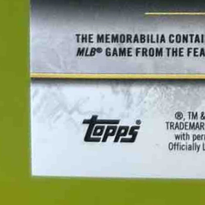 2025 Topps Tier One Julio Rodriguez Relics Purple Foil /149 Seattle Mariners - Sports Cards