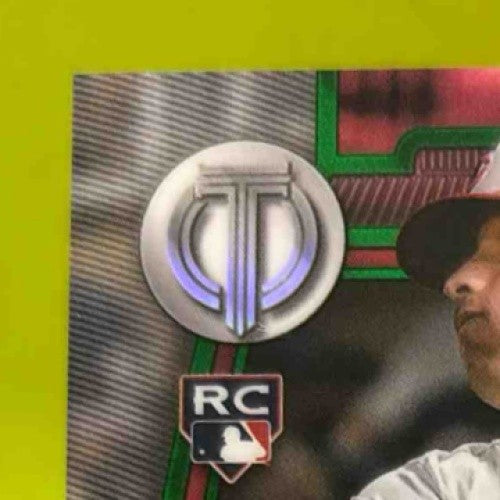 2025 Topps Tribute Brooks Lee Auto Green 52/99 #TA-BL RC Minnesota Twins - Sports Cards