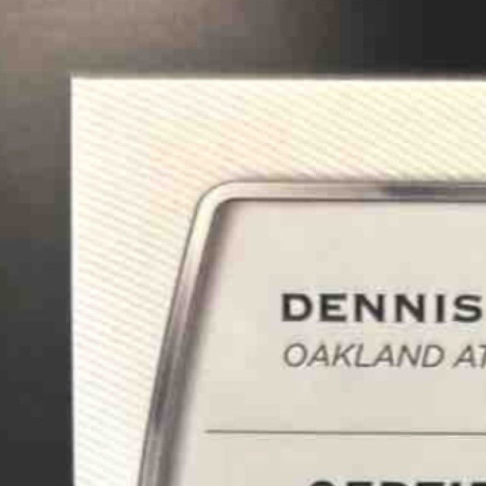 2025 Topps Tribute Dennis Eckersley Auto Orange /25 Oakland Athletics - Sports Cards