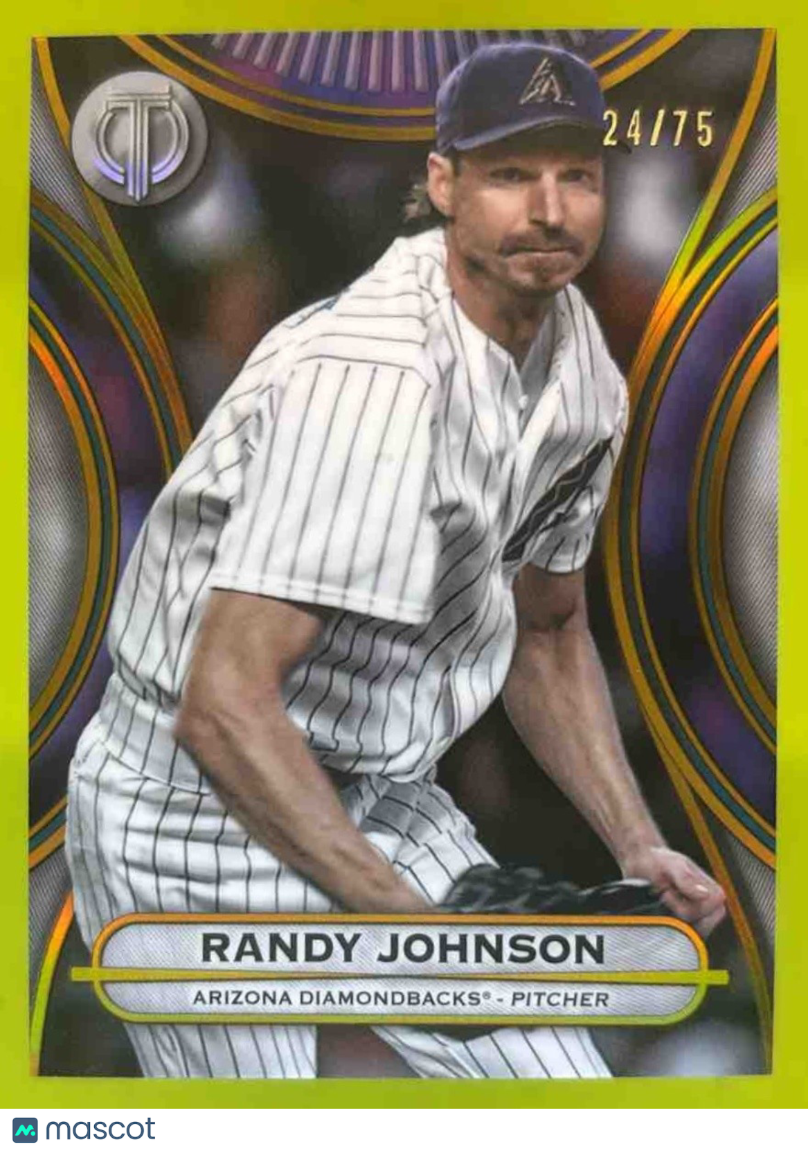2025 Topps Tribute Randy Johnson Gold 24/75 #30 Arizona Diamondbacks - Sports Cards