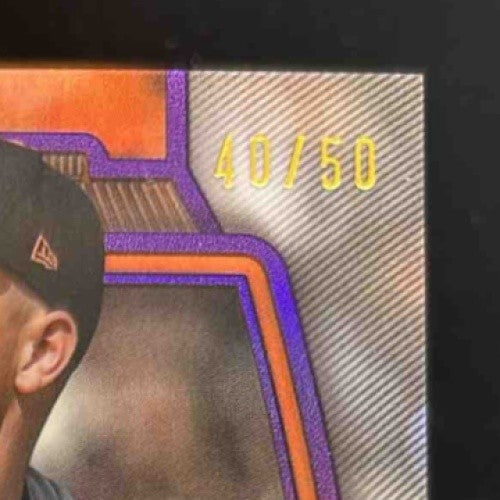 2025 Topps Tribute Tarik Skubal Auto Purple 40/50 #TA-TS Detroit Tigers - Sports Cards