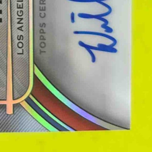 2025 Topps Tribute Will Smith Auto 67/199 #TA WS Los Angeles Dodgers Sports Cards