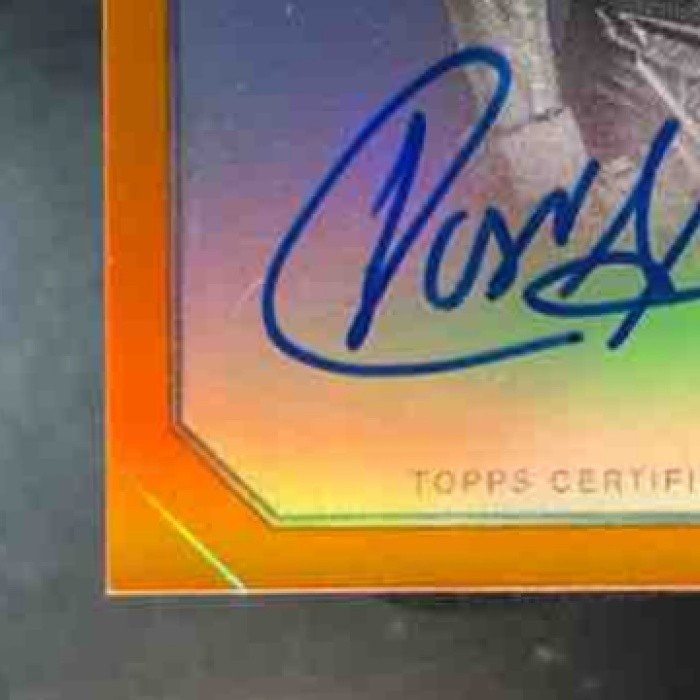 2025 Topps UFC Chrome Jose Aldo Octagon Legends Auto Orange Refractor /25 - Sports Cards