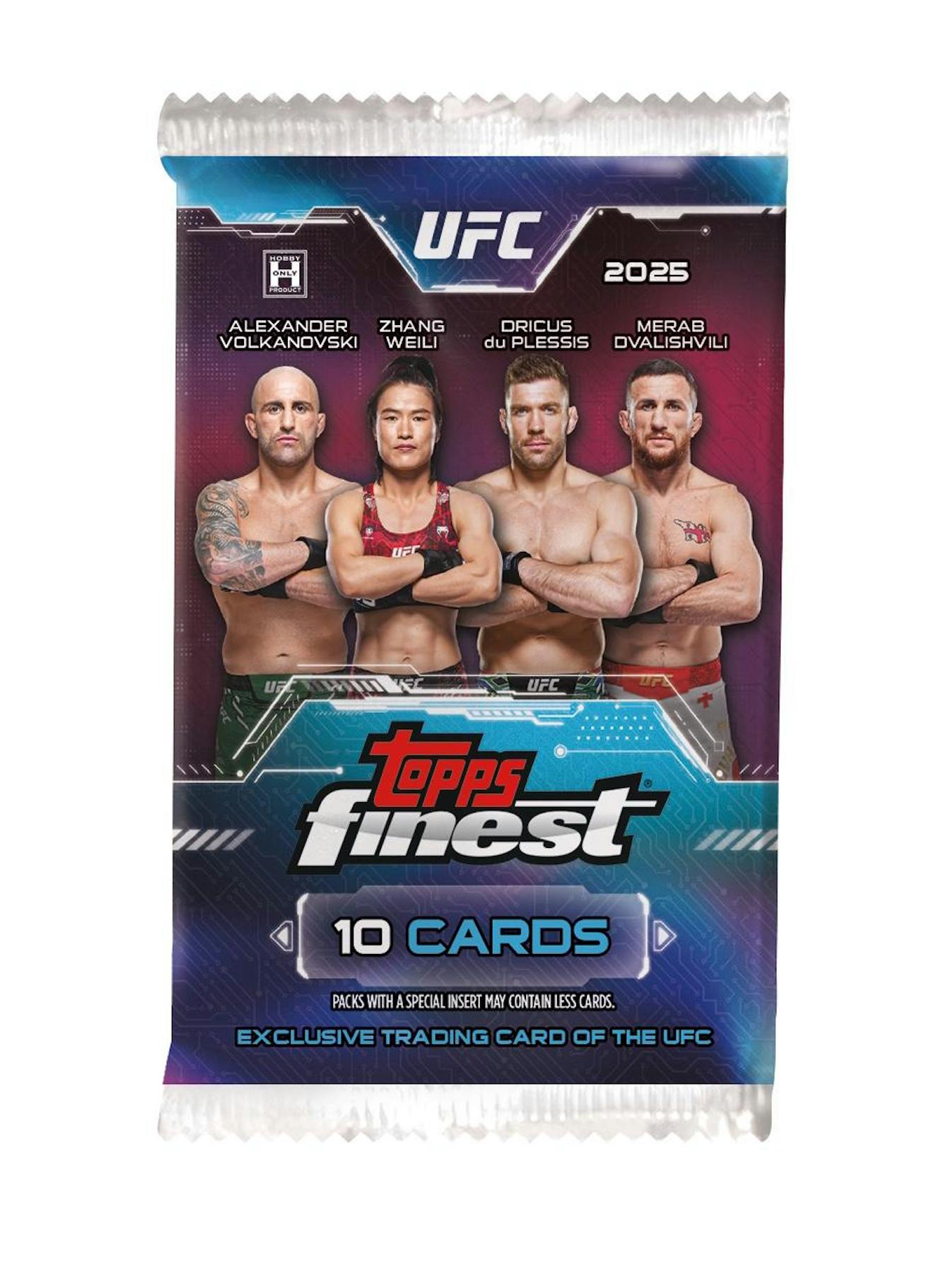 2025 Topps UFC Finest Hobby Box (2 Autos) MMA - Trading Cards