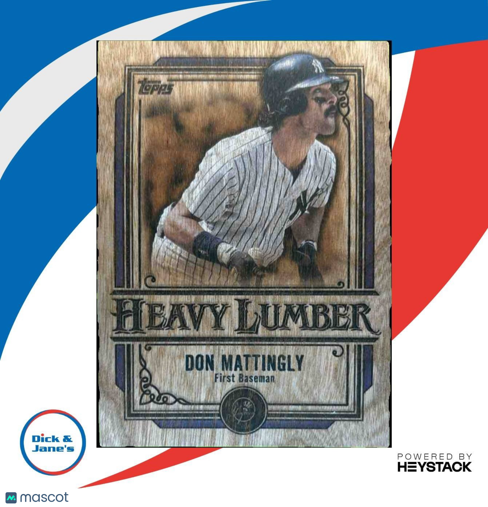 2025 Topps Update Don Mattingly Heavy Lumber #HL-62 SSP New York Yankees - Sports Cards