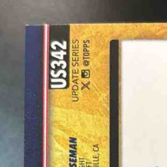 2025 Topps Update Luke Keaschall Golden Mirror Image Variation #US342 RC Twins - Sports Cards