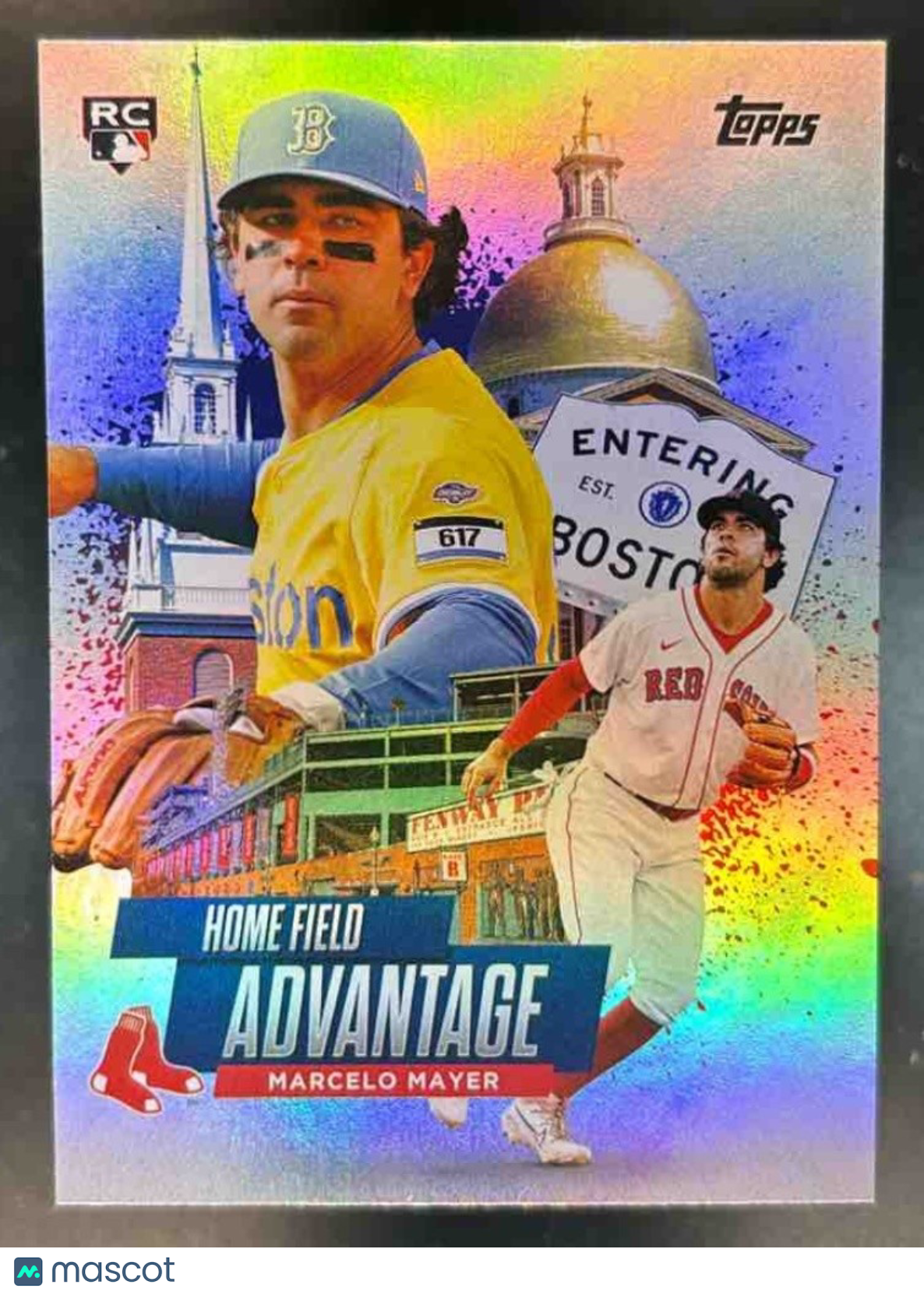 2025 Topps Update Marcelo Mayer Homefield Advantage #HA-47 RC SSP Boston Red Sox - Sports Cards