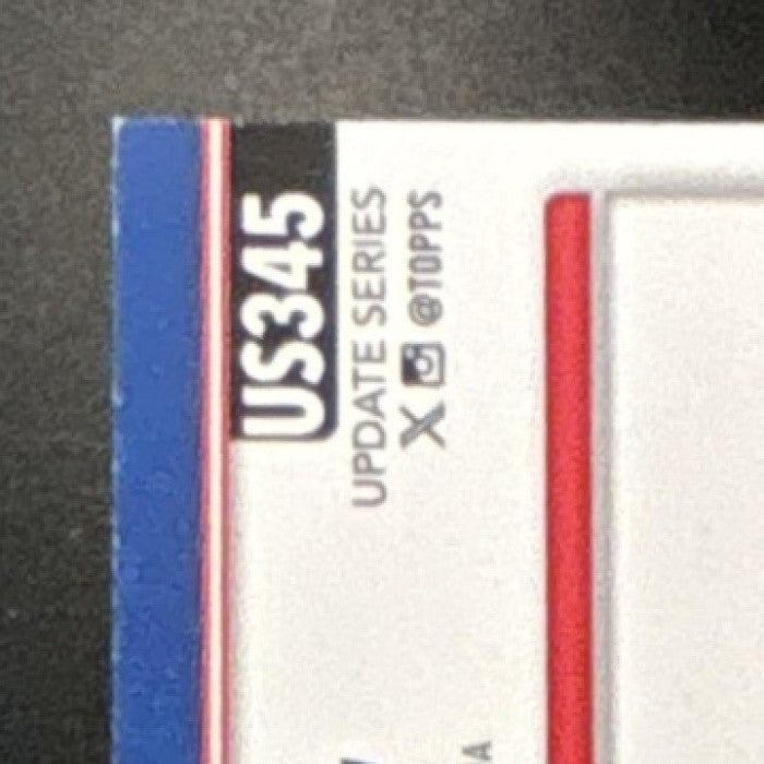 2025 Topps Update Matt Shaw Canvas /50 #US345 RC Rookie Debut Chicago Cubs - Sports Cards