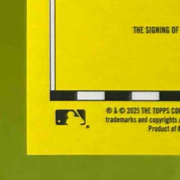 2025 Topps Update Max Muncy 1990 Auto #90AU-MMU RC Athletics - Sports Cards