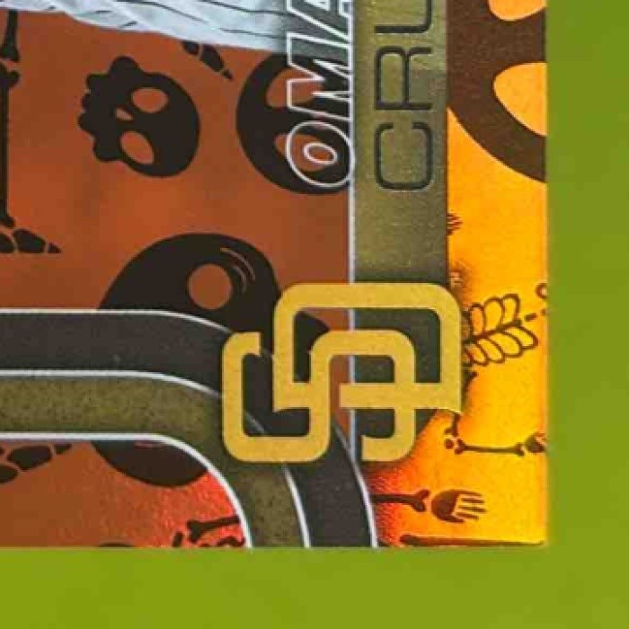 2025 Topps Update Omar Cruz Holiday Mummy 9/50 #US90 RC San Diego Padres - Sports Cards