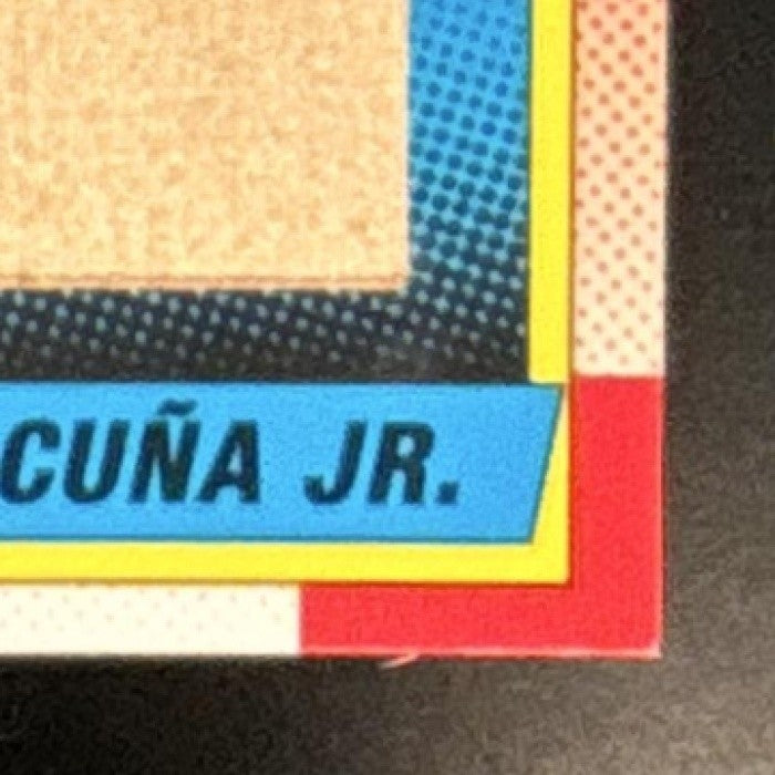2025 Topps Update Ronald Acuna Jr. 1990 Relic #90RU-RAJ MEM Atlanta Braves - Sports Cards