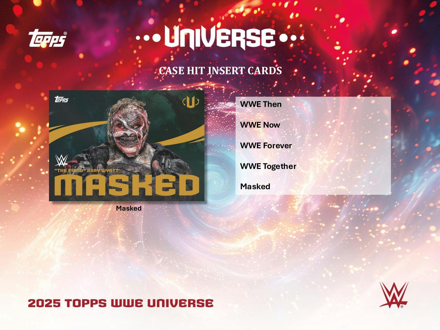 2025 Topps WWE Universe Wrestling Value Blaster Box - Hobby Box