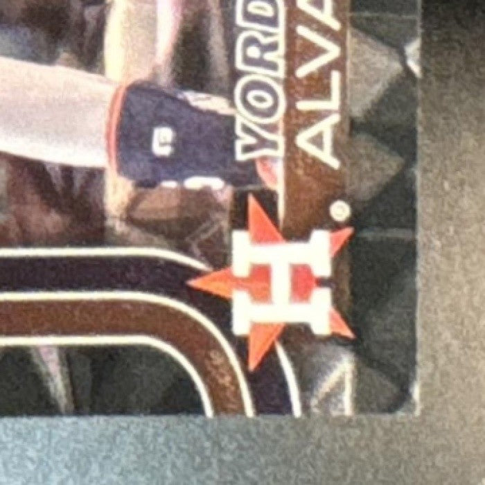 2025 Topps Yordan Alvarez Black Diamante /10 #244 Houston Astros - Sports Cards