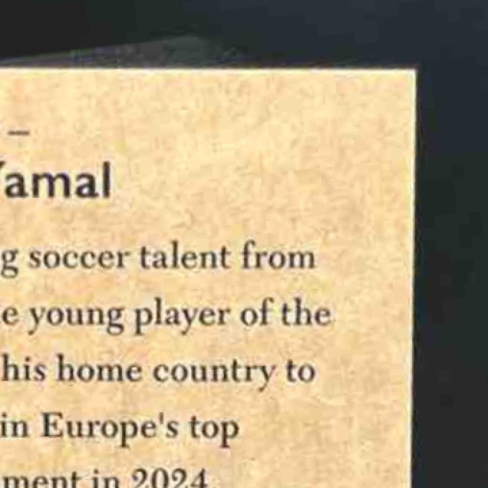 2025 Upper Deck Goodwin Champions Lamine Yamal Goudey #G-15 - Sports Cards