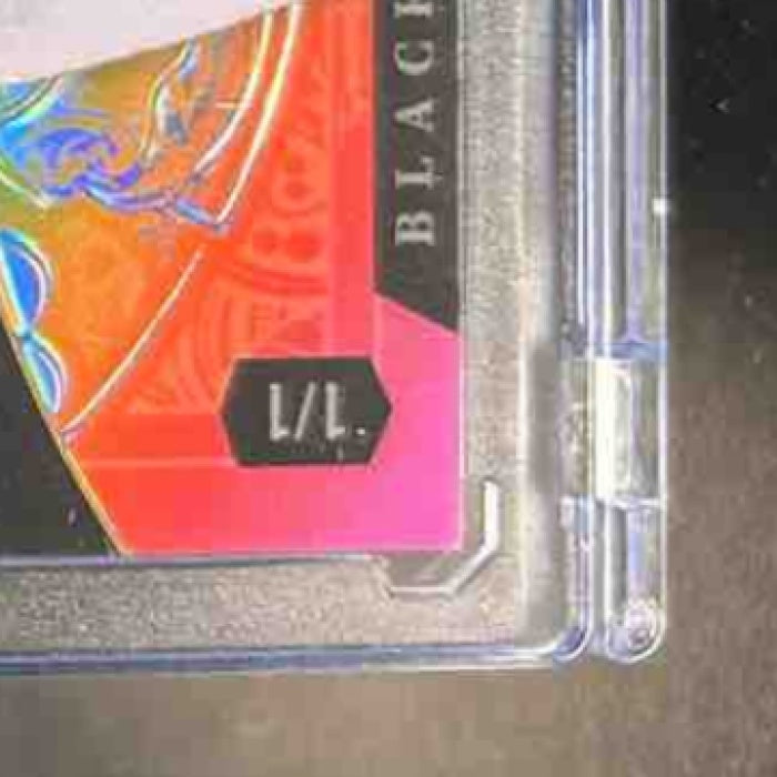 2025 Wild Card 5 Card Stacked Black Tie Ace of Spades 1/1 Joe Burrow - Sports Cards