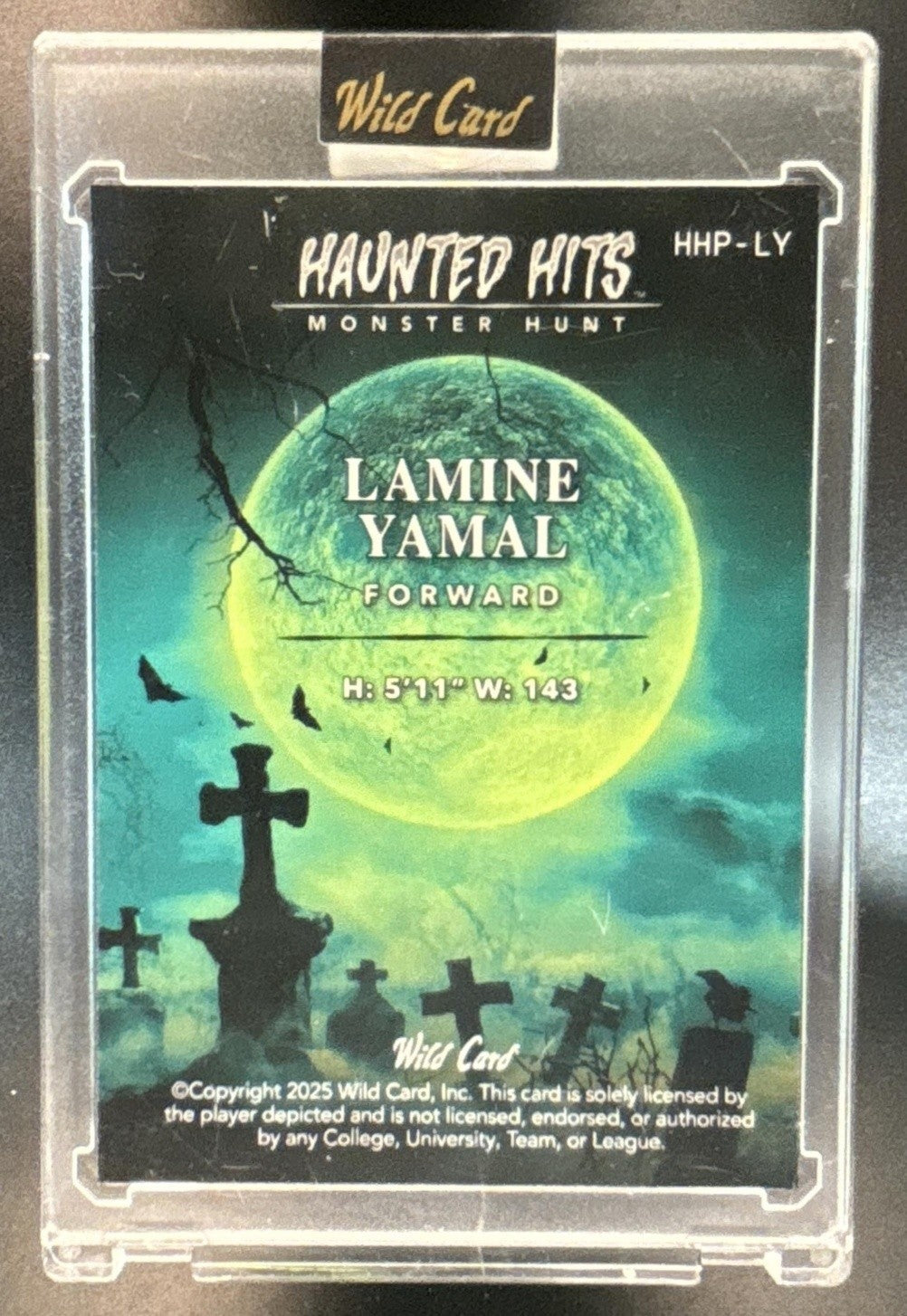 2025 Wild Card Haunted Hits Monster Hit Lamine Yamal /4 - Sports Cards