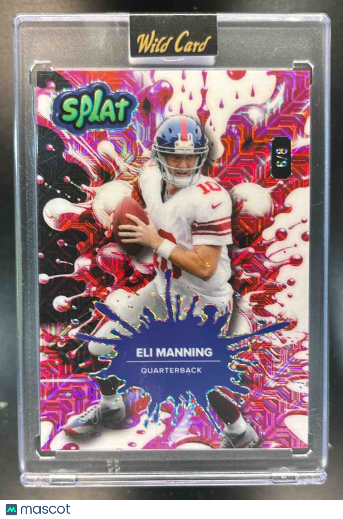 2025 Wild Card Splat Hobby Eli Manning /9 - Sports Cards
