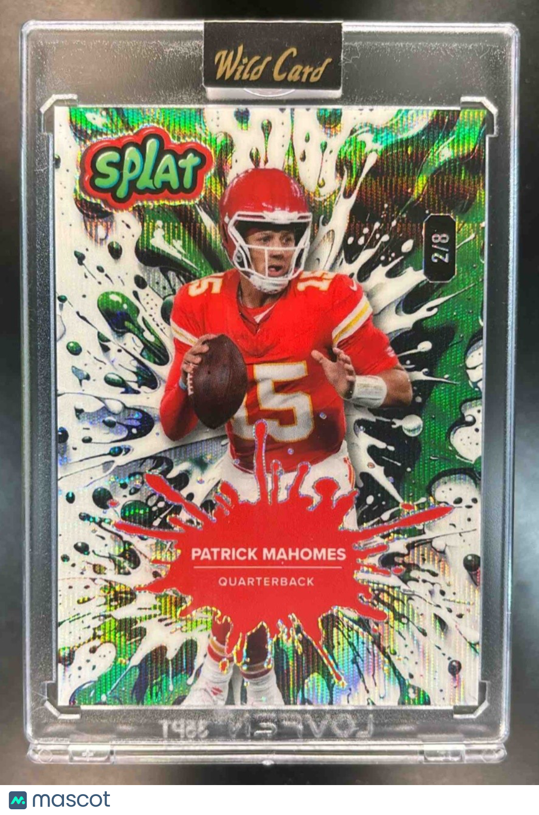 2025 Wild Card Splat Patrick Mahomes /8 - Sports Cards
