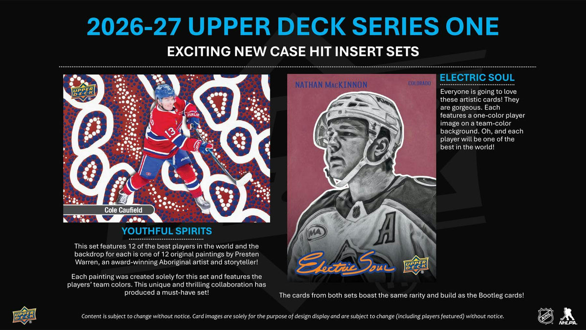 2026/27 Upper Deck Series 1 Hockey Blaster Box (1 Young Guns)