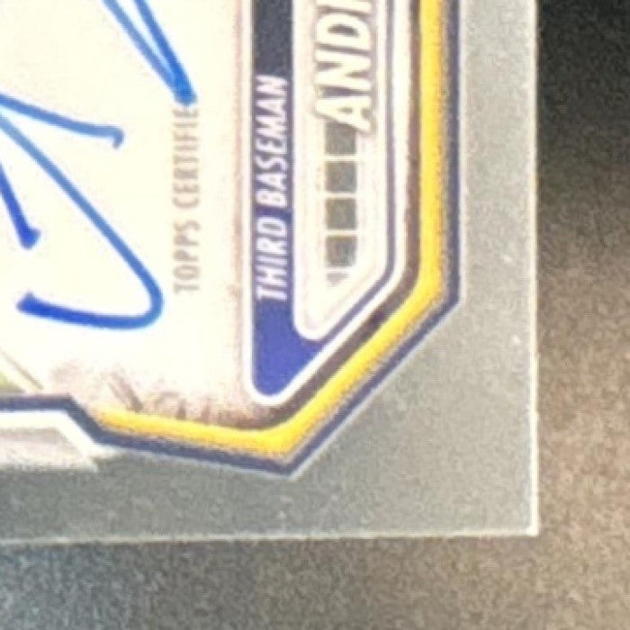 2026 Bowman Andrew Fischer Chrome Auto #CPA-AF 1st Prospect Milwaukee Brewers - Sports Cards